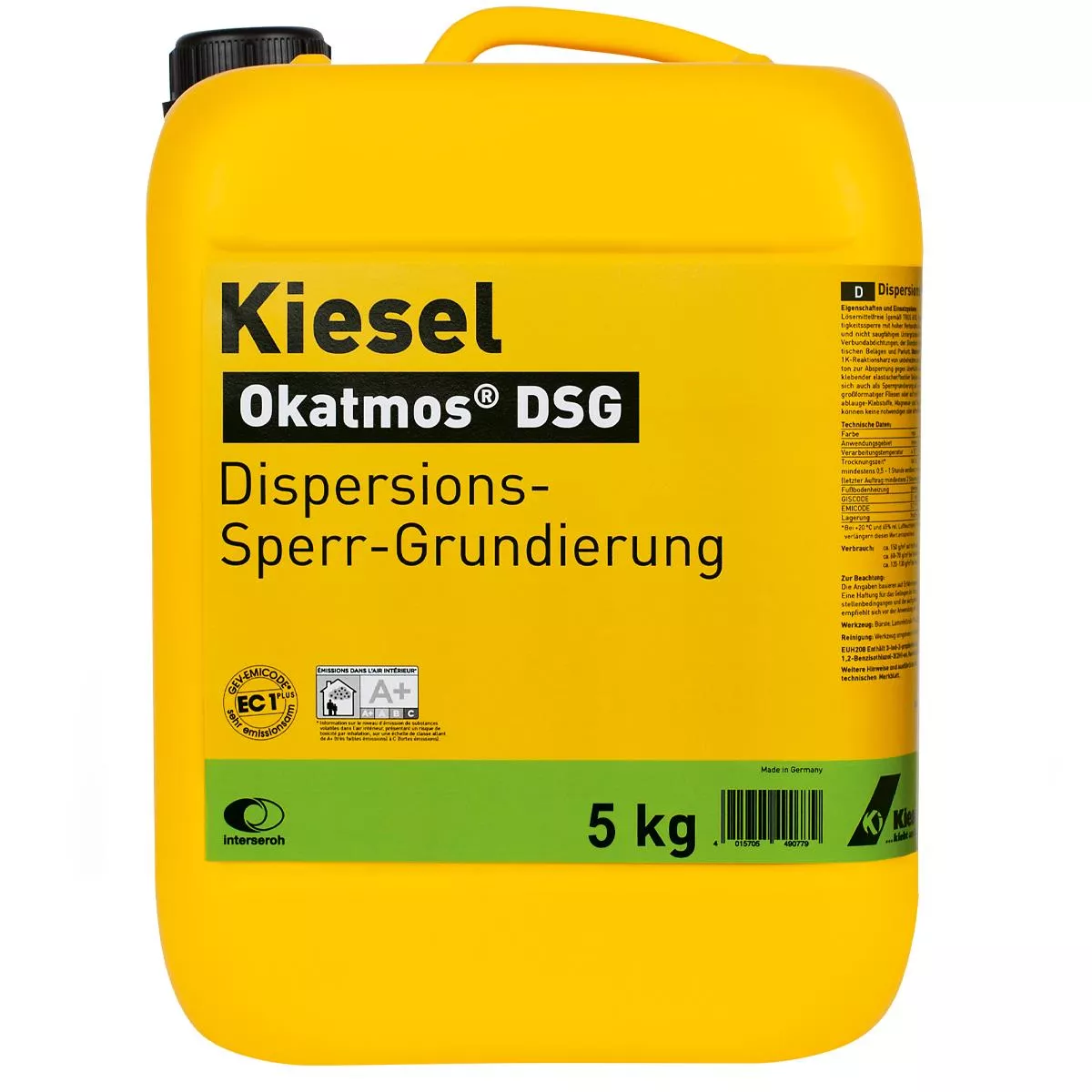 Dispersionsgrunder småsten Okatmos DSG 5 kg