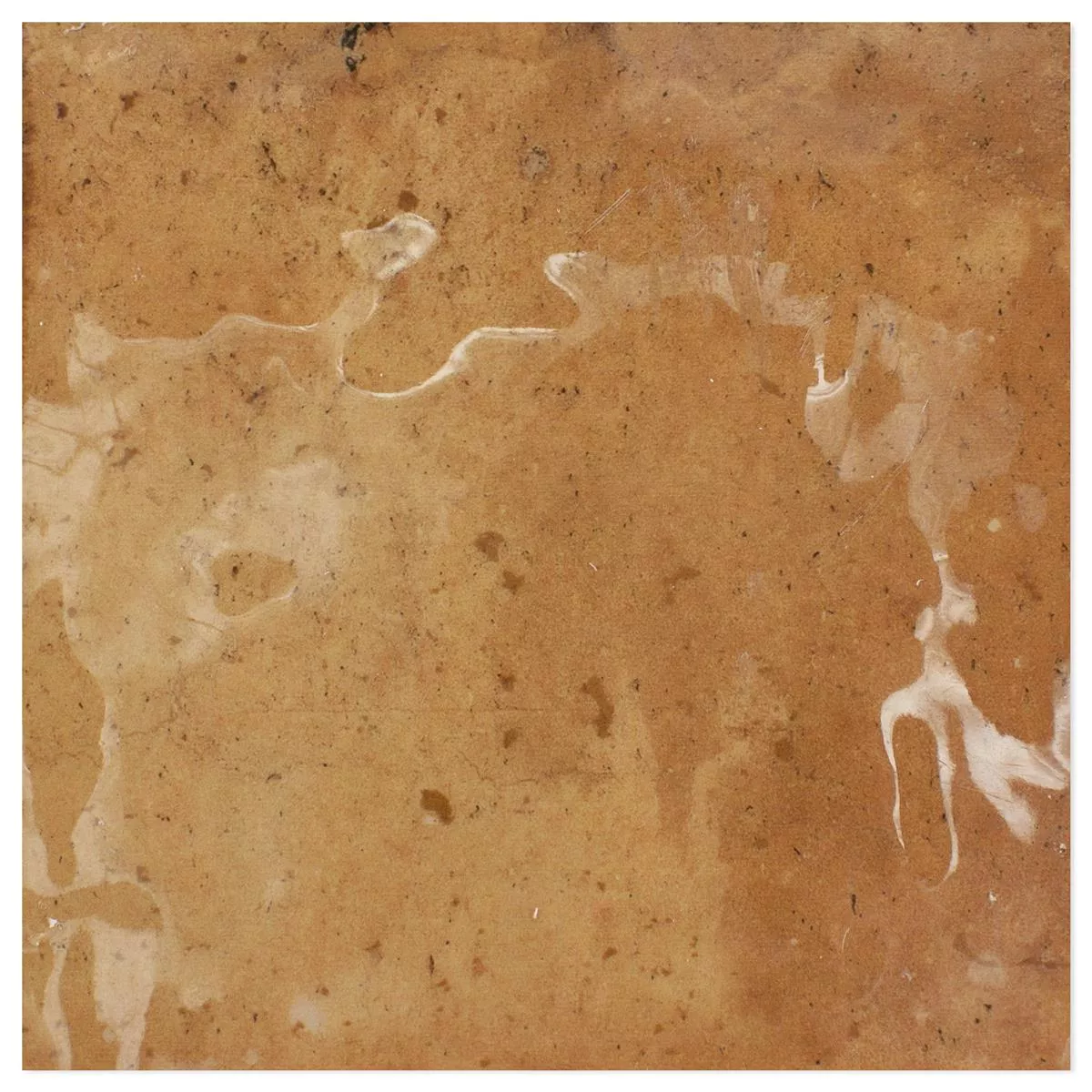Vægfliser Kiowa Strålende Bølgepap 15x15cm Okker