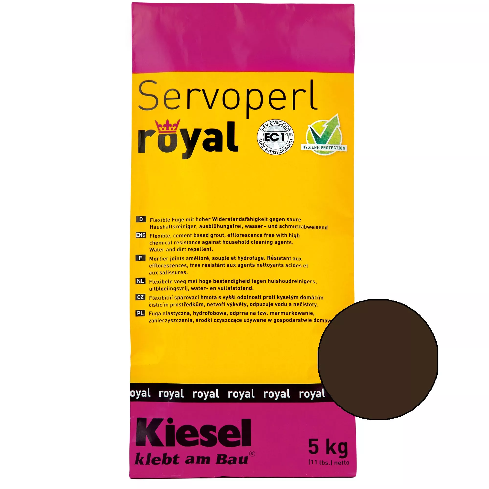 Kiesel Servoperl Royal - Fleksibel, Vand- Og Snavsafvisende Samling (5 Kg Kaffe)
