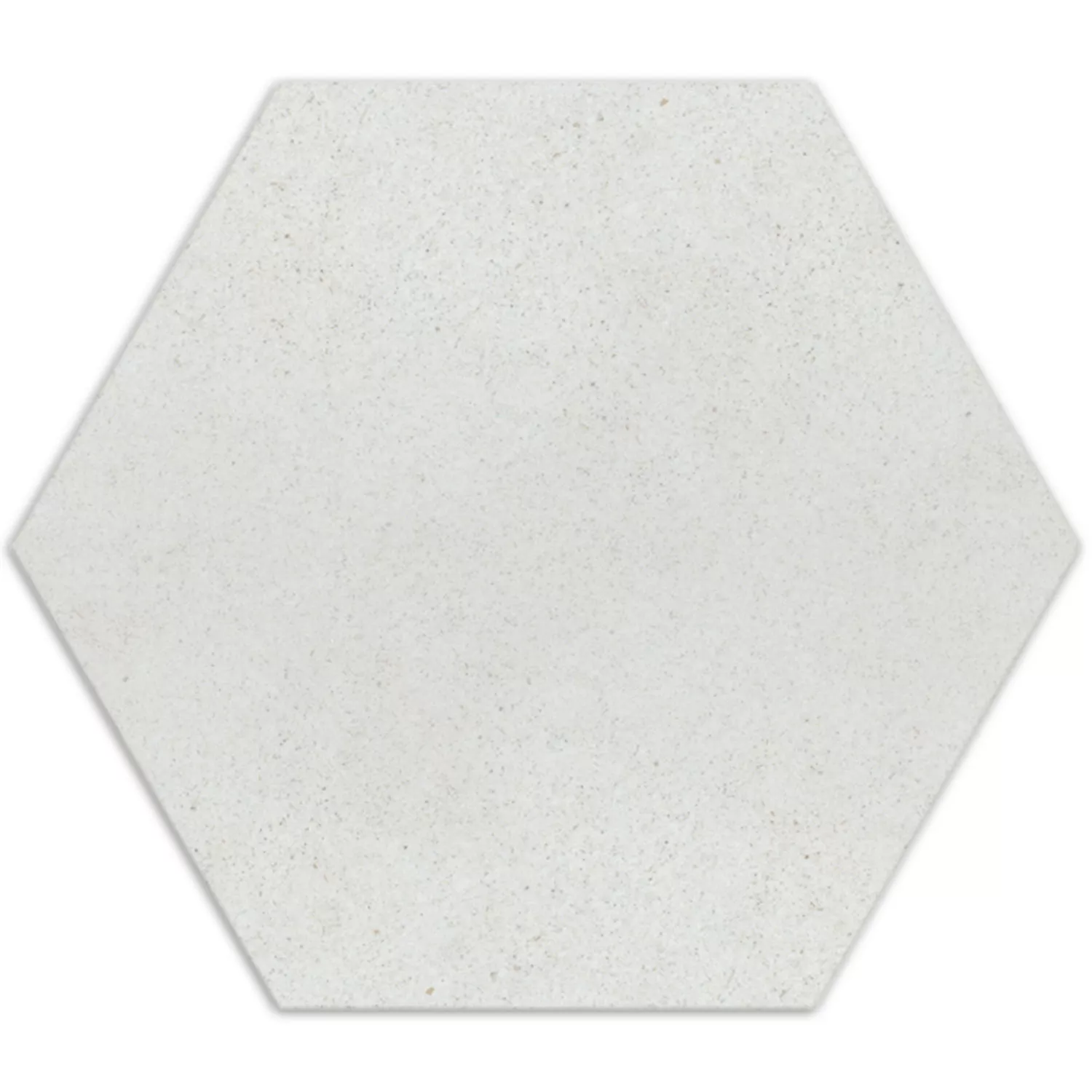 Prøve Cement Fliser Optik Hexagon Gulvfliser Alicante Blanco