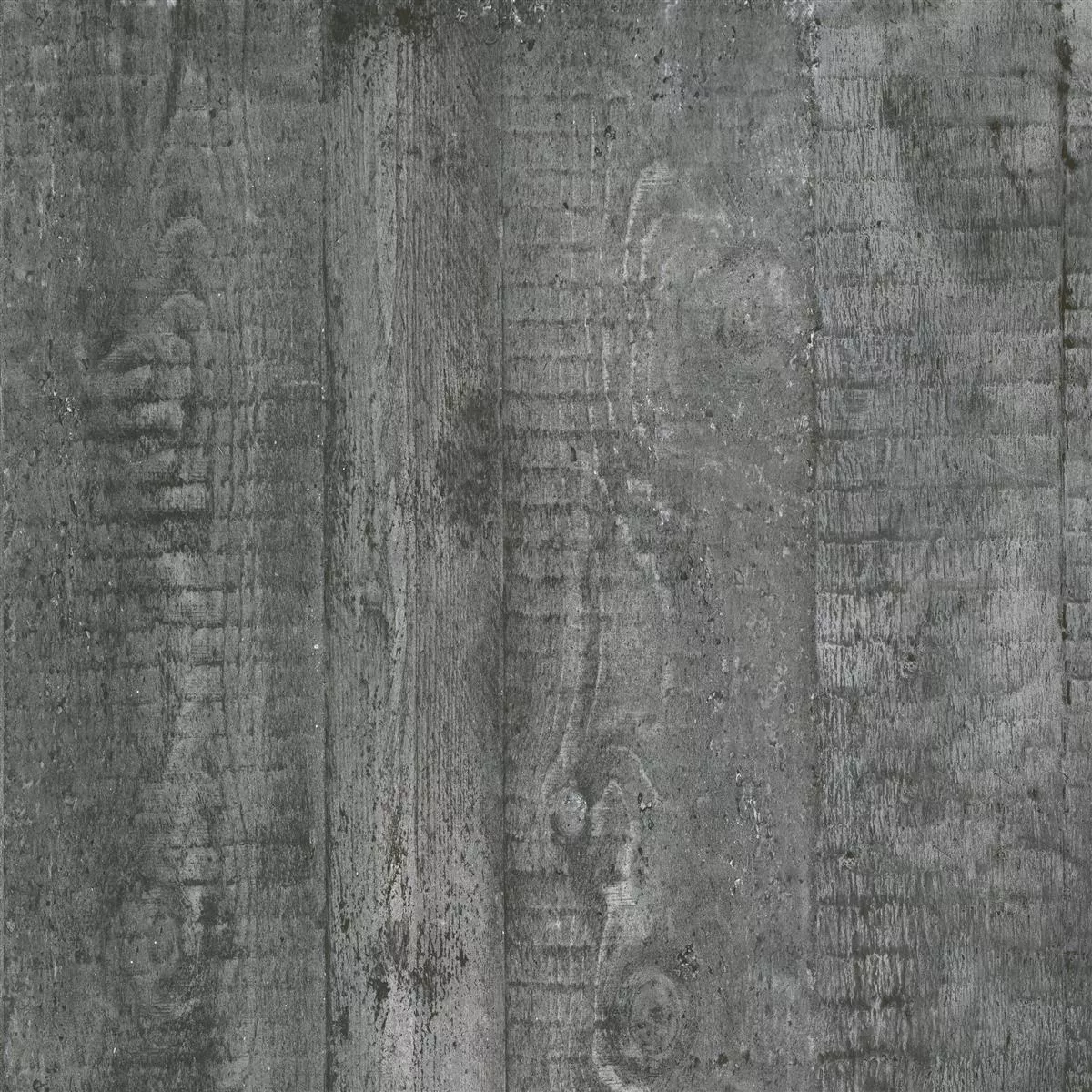 Prøve Gulvfliser Gorki Imiteret Træ 60x60cm Glaseret Graphit