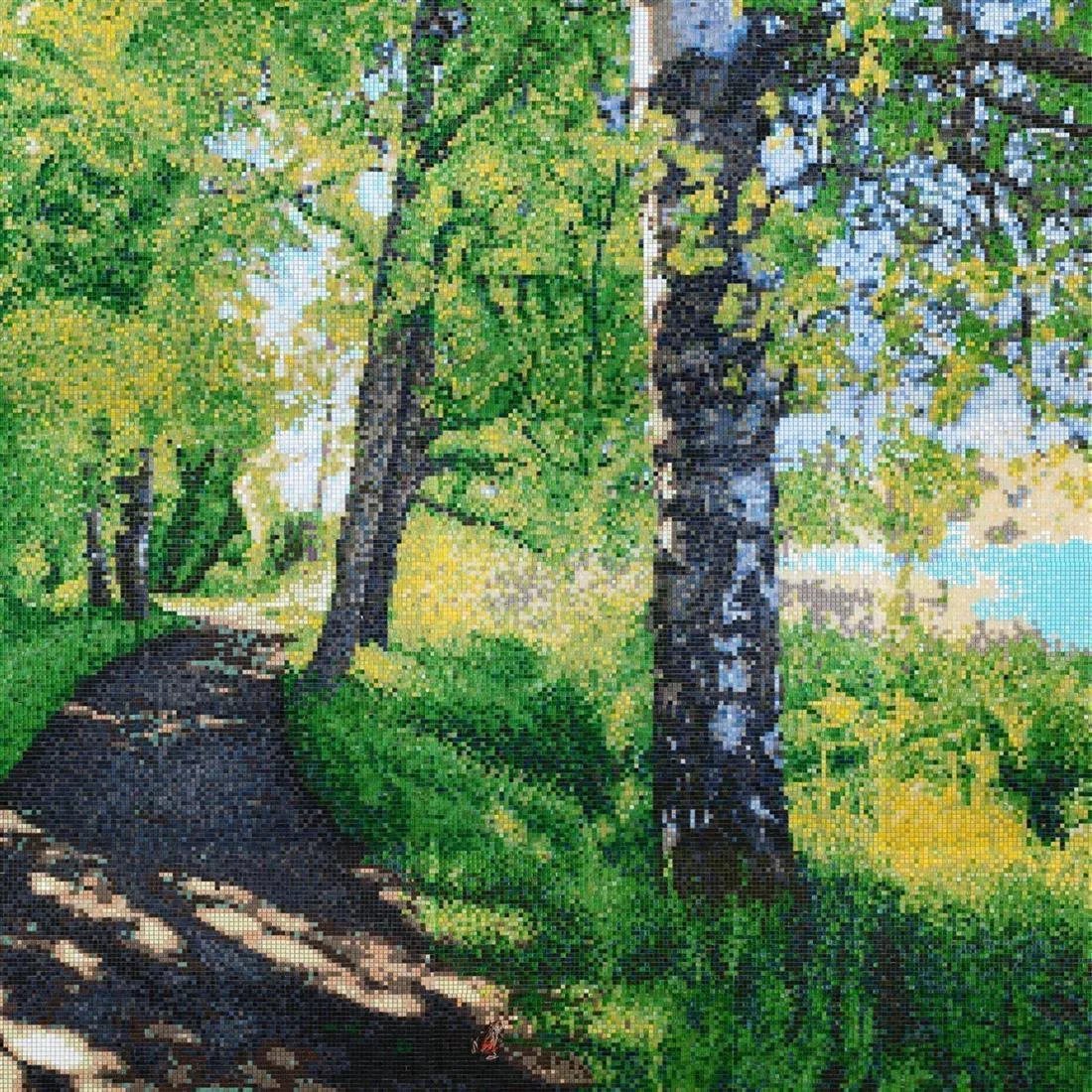 Glasmosaik Billede Springlane 230x240cm