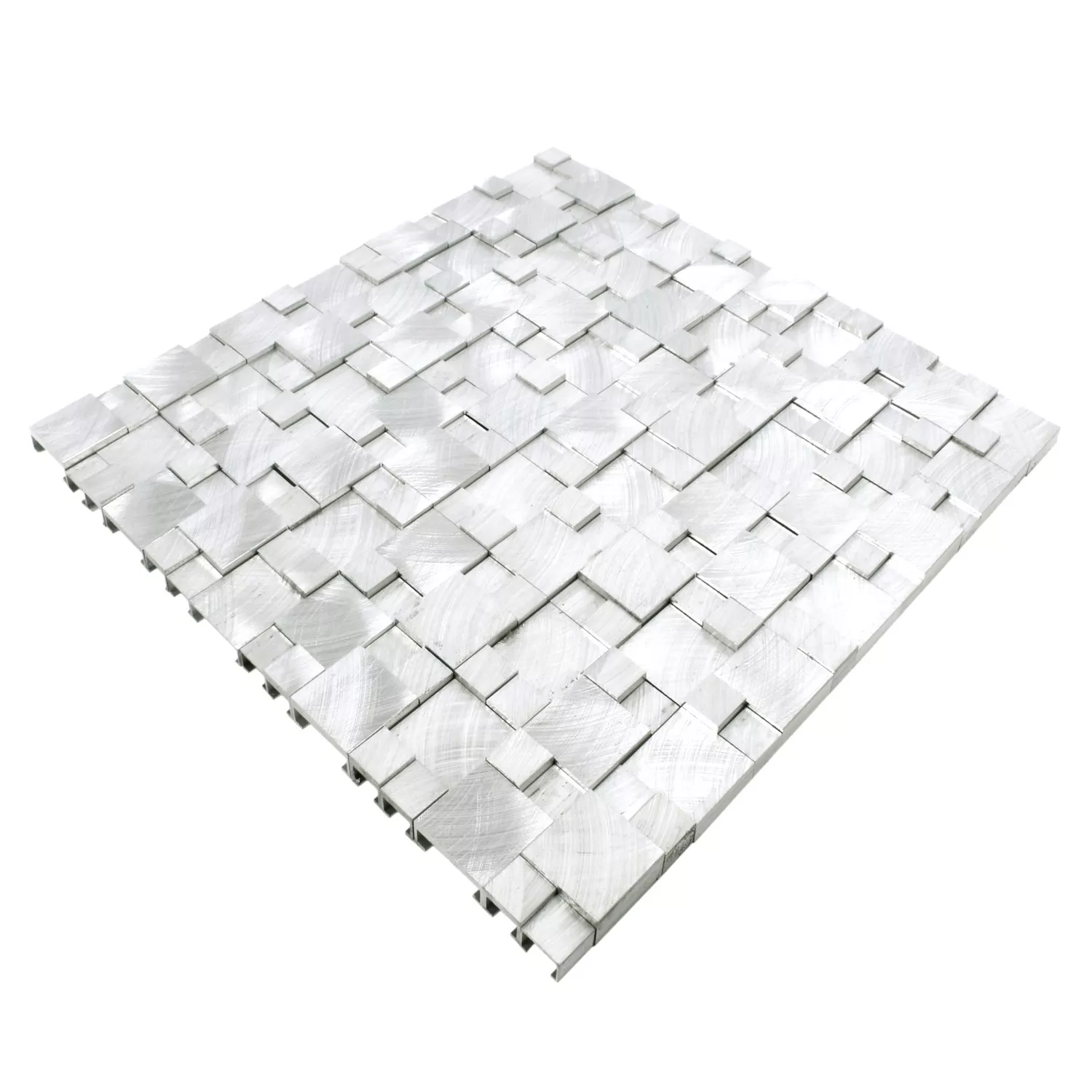 Mosaik Fliser Aluminium Jerica 3D
