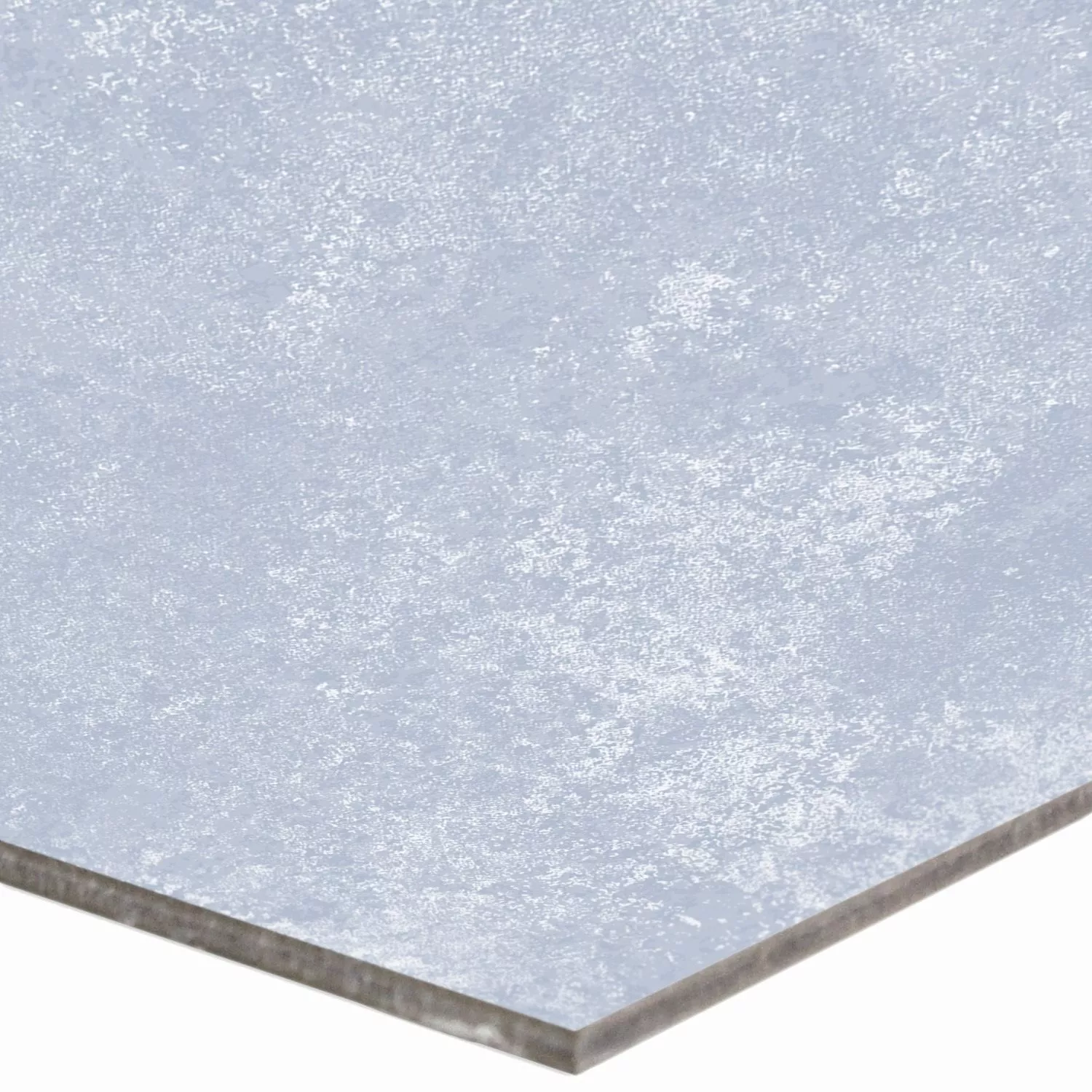 Prøve Cementfliser Retro Optik Toulon Frundlæggendeflise Blå 18,6x18,6cm