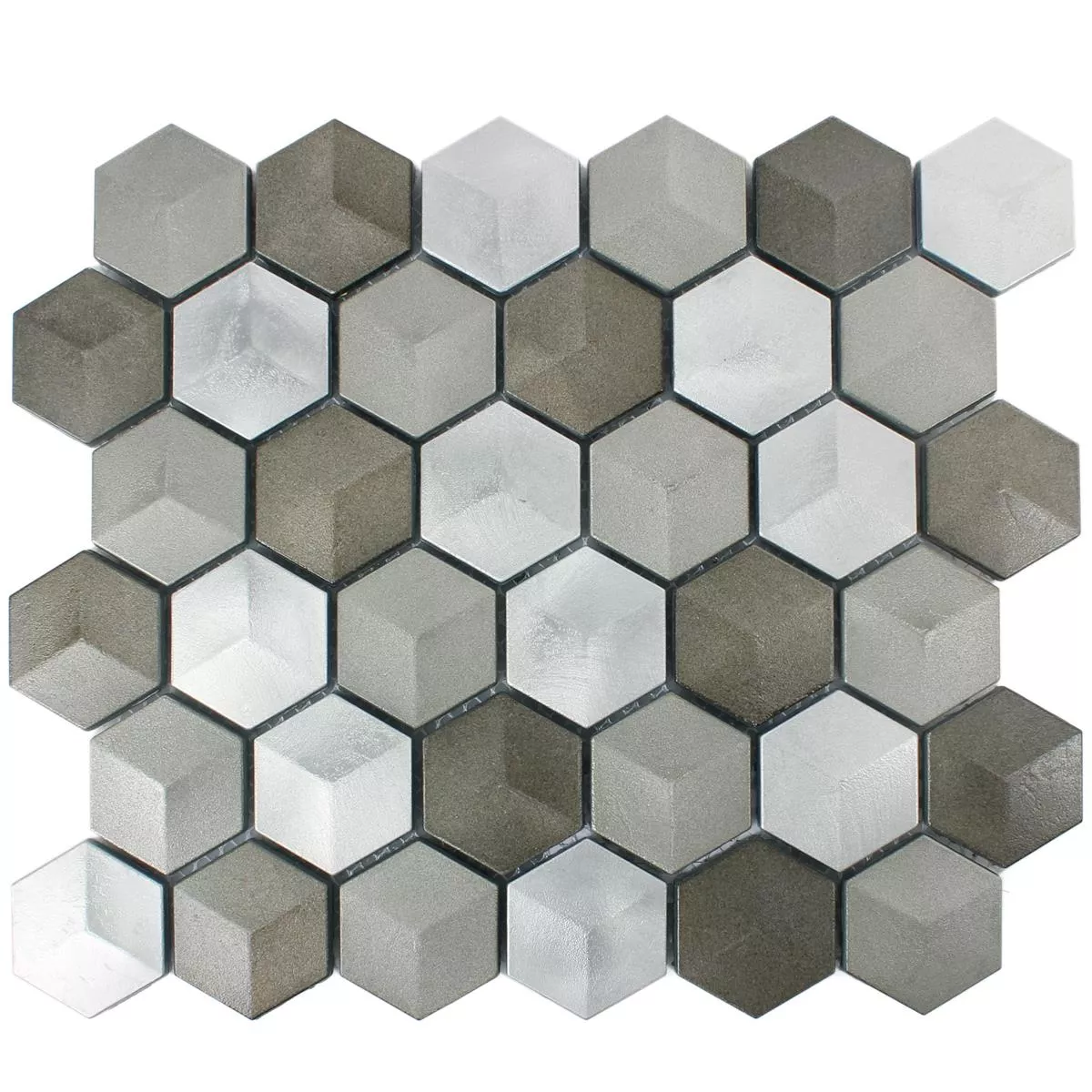 Prøve Mosaik Fliser Hexagon Kandilo Mudder