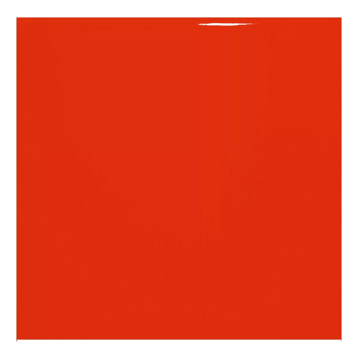 Metro flise Rød Strålende 15x15 cm Uden Facet Miona Rojo