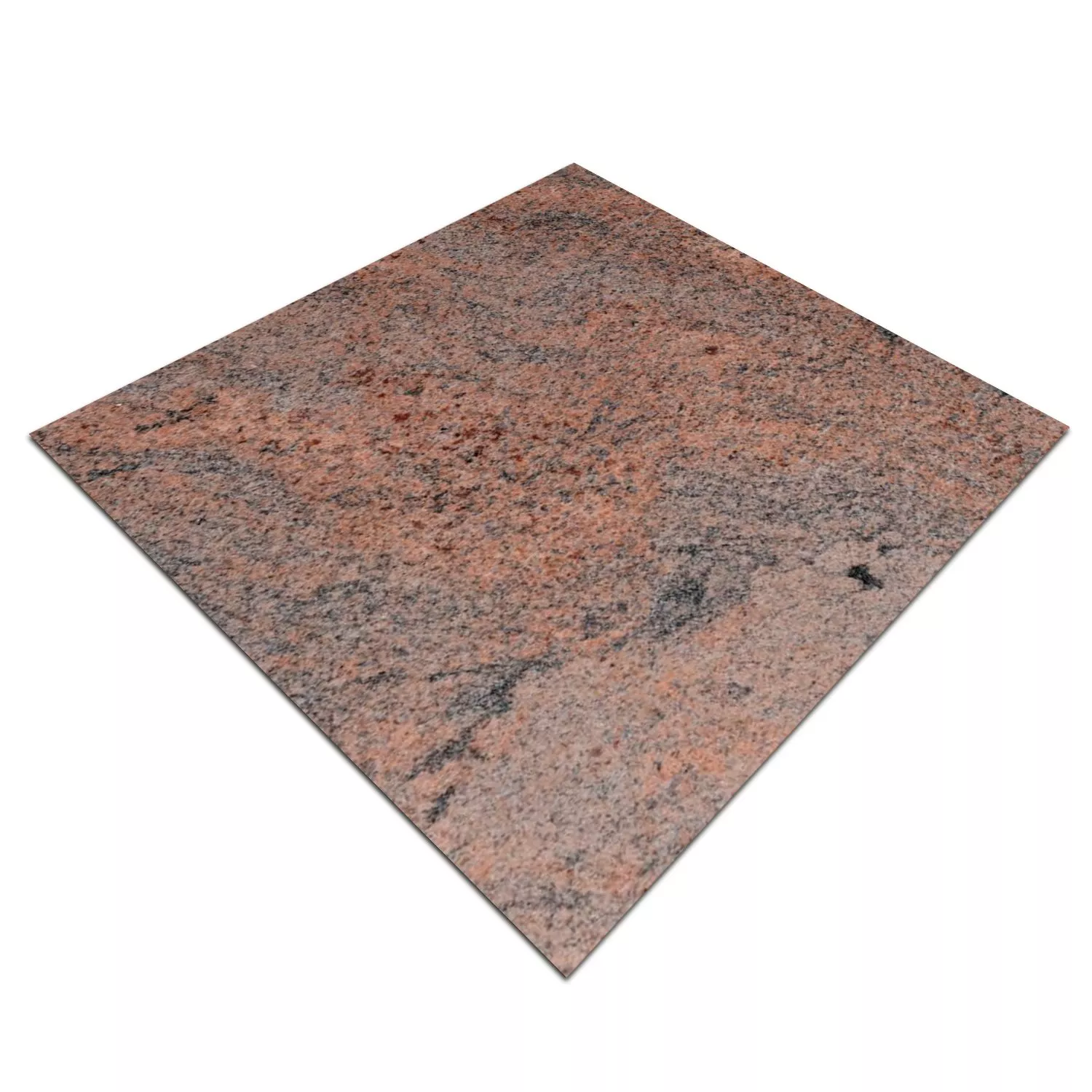 Natursten Fliser Granit Multicolor Red Poleret 30,5x30,5cm