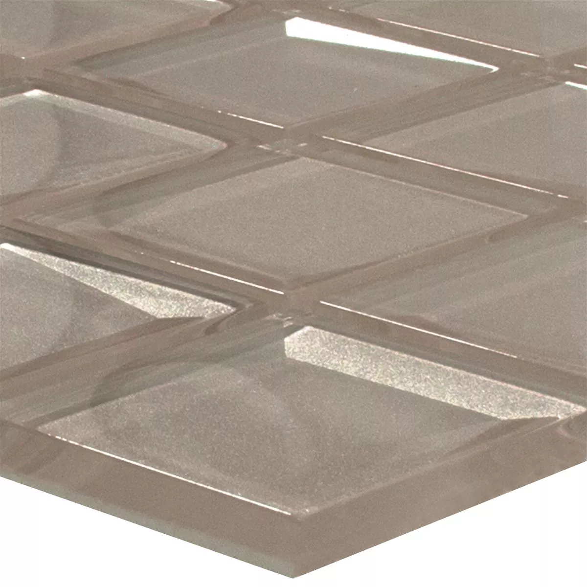 Glasmosaik Fliser Venedig 3D Beige Glasmosaik Fliser Venedig 3D Beige