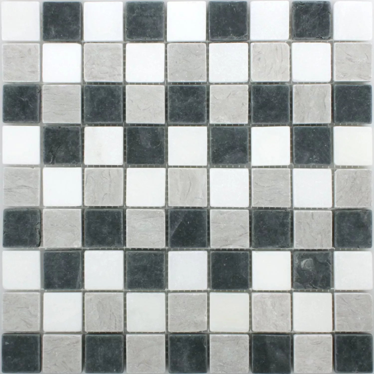 Mosaik Fliser Neutro Botticino Grey Mix