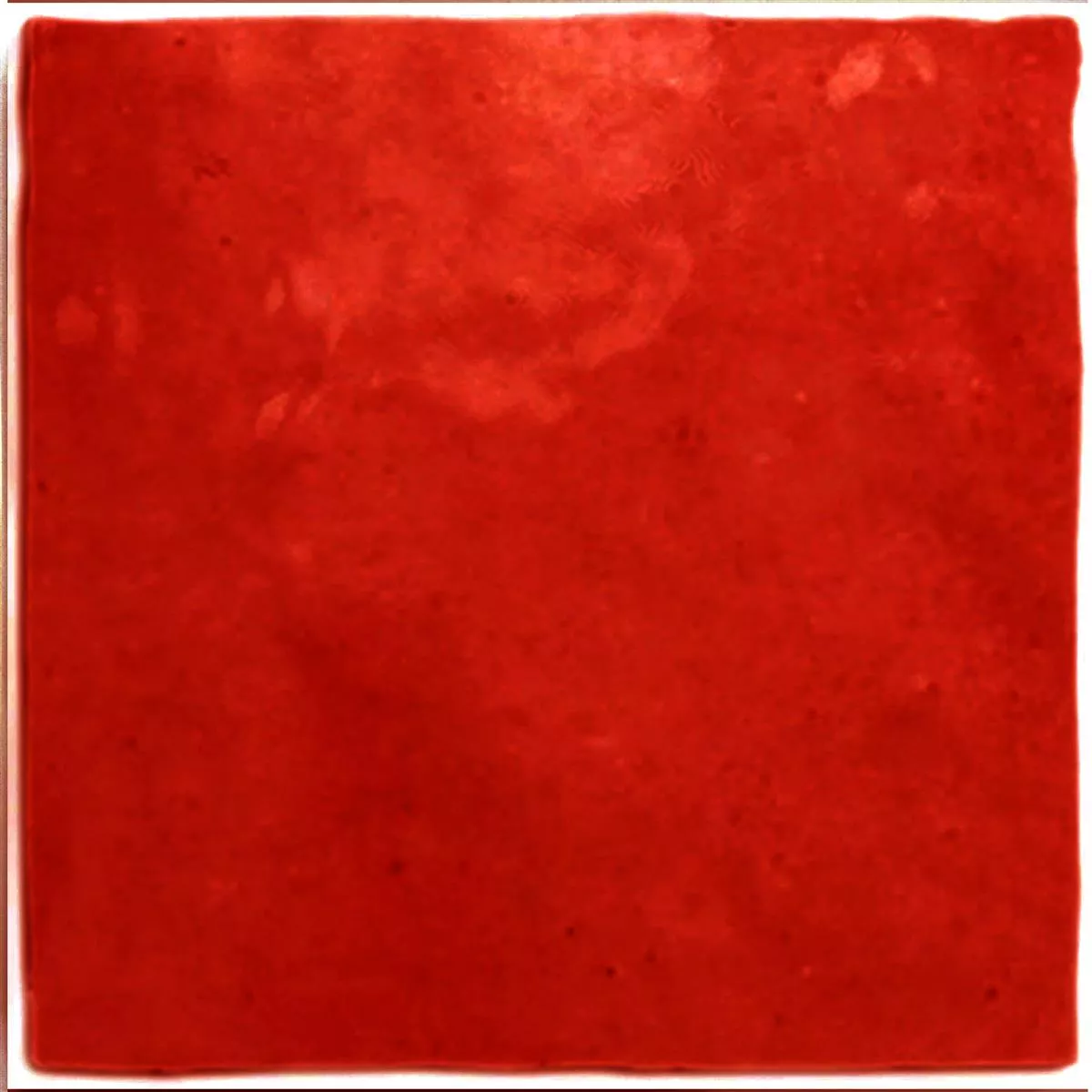 Vægfliser Rebecca Bølgepap Rød 16,2x16,2cm