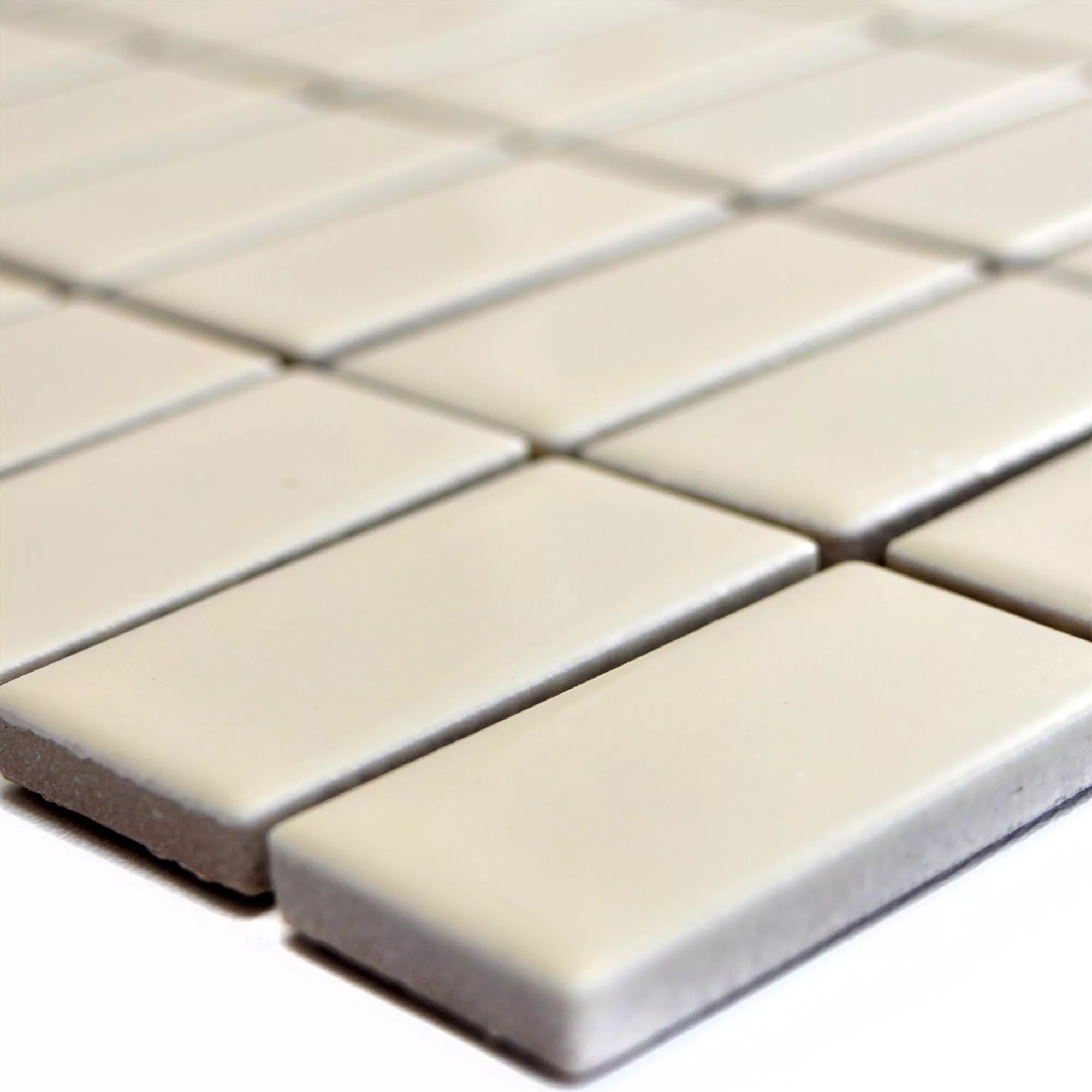 Keramik Mosaik Fliser Adrian Beige Måtte Rektangel Keramik Mosaik Fliser Adrian Beige Måtte Rektangel