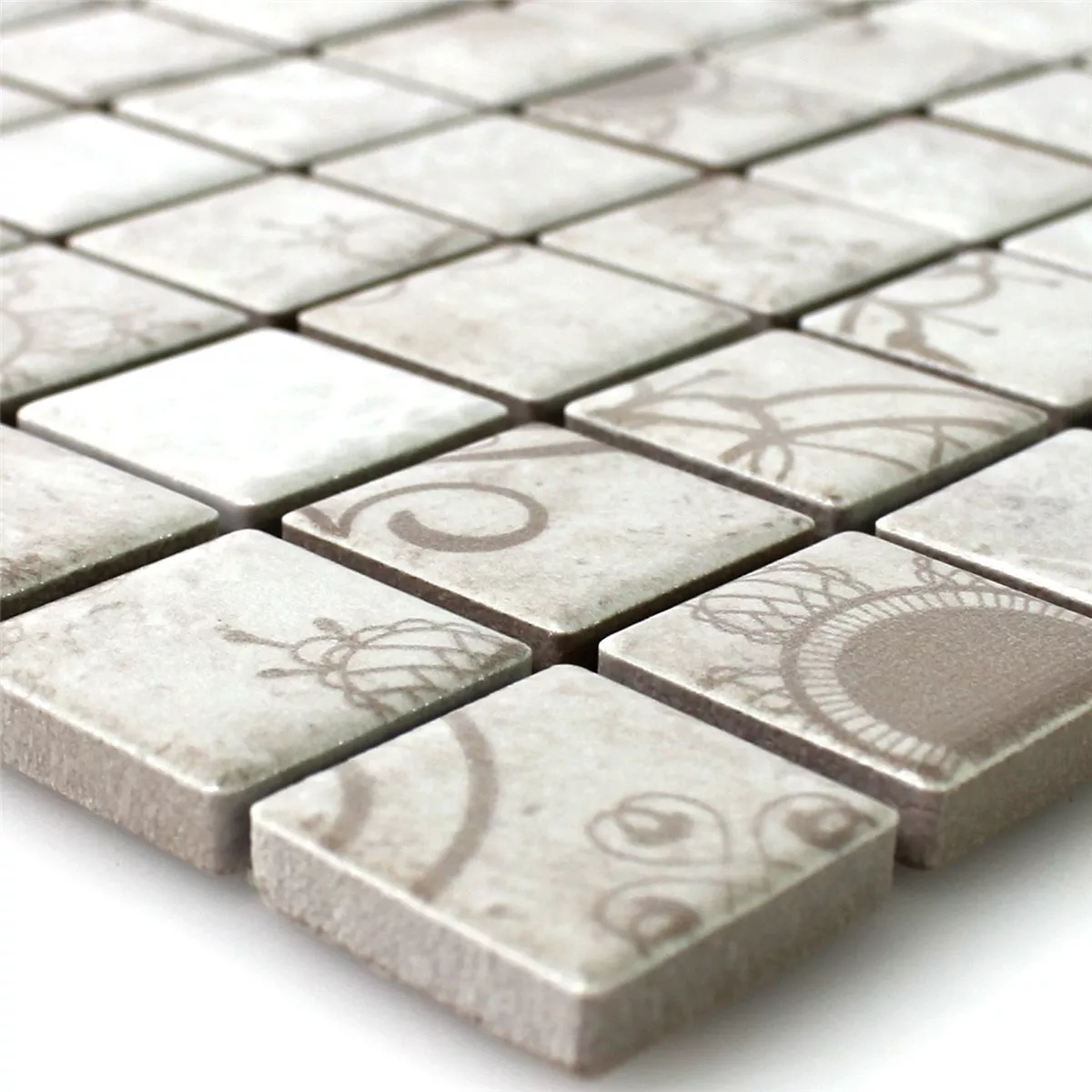 Mosaik Fliser Keramik Laceo Gra Mosaik Fliser Keramik Laceo Gra
