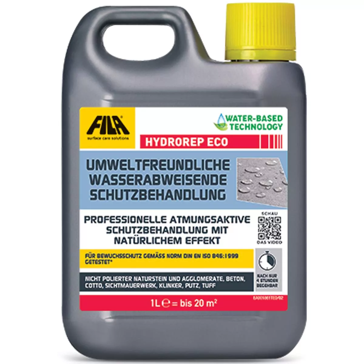 Fila HYDROREP ECO Vandafvisende beskyttelsesbehandling 5 liter Fila HYDROREP ECO Vandafvisende beskyttelsesbehandling 5 liter