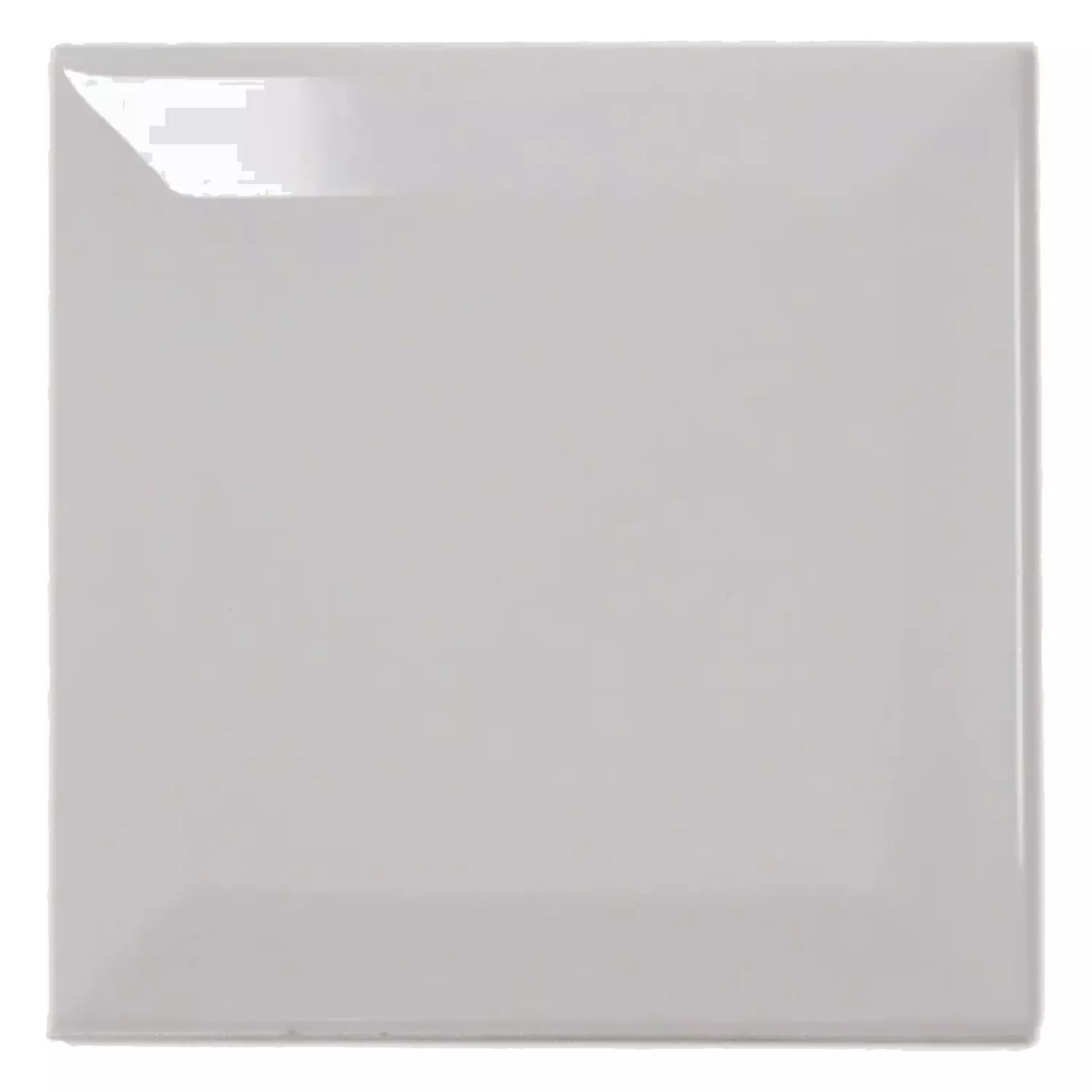 Metro flise Gra Strålende 10x10 cm Med Facet Catarina Gris