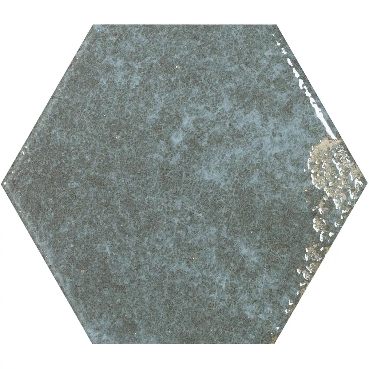 Vægfliser Lara Strålende Bølgepap 13x15cm Hexagon Gra Vægfliser Lara Strålende Bølgepap 13x15cm Hexagon Gra