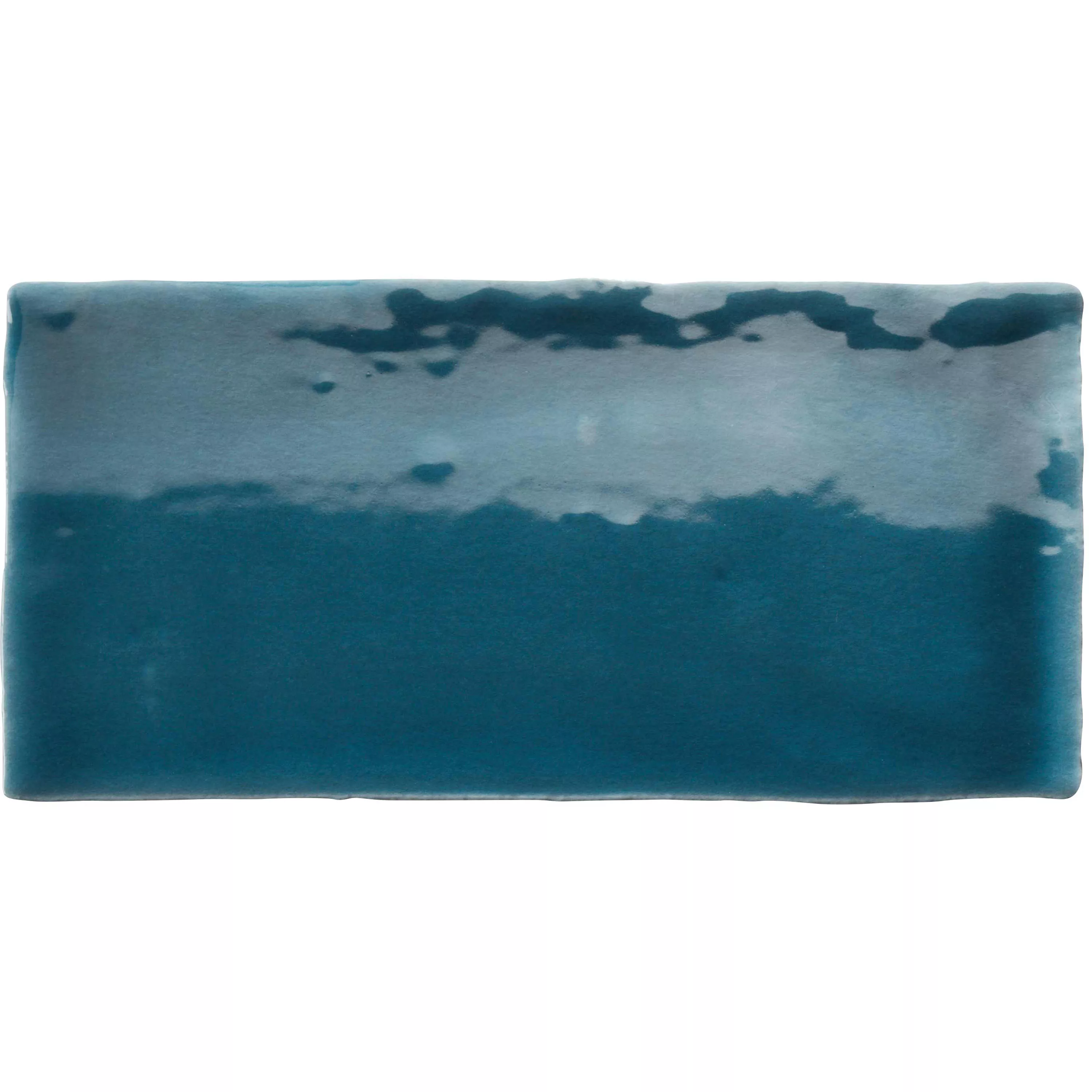Prøve Vægfliser Algier Håndlavet 7,5x15cm Mørkeblå