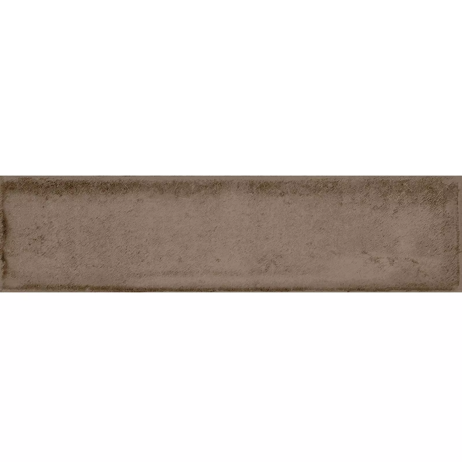 Vægfliser Maestro Bølgepap Strålende Brun 7,5x30cm