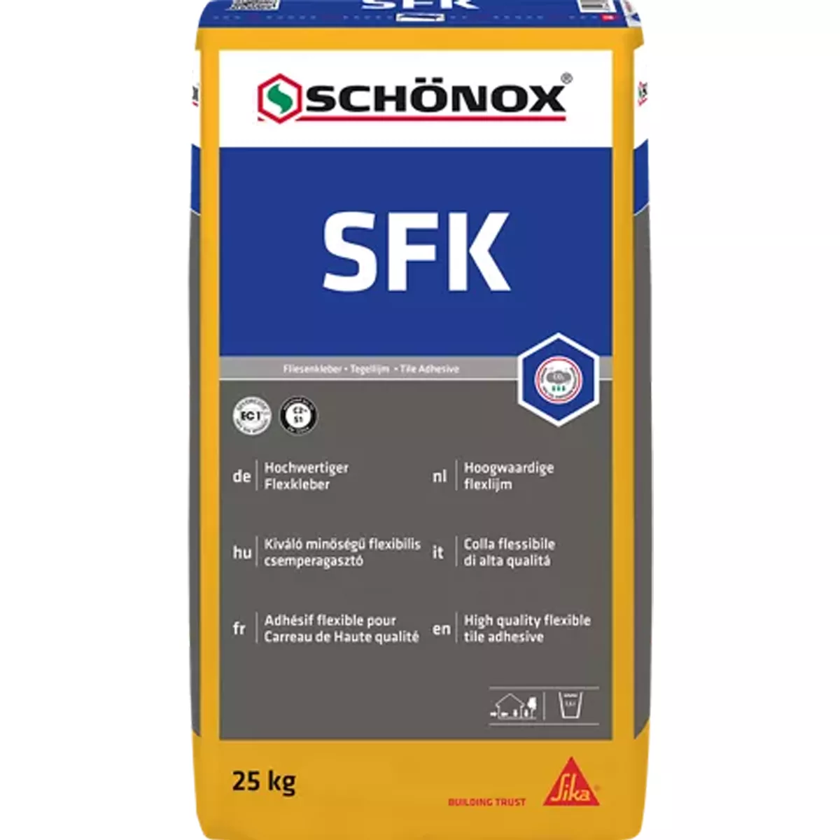 Fliseklæber Schönox SFK Flexkleber 25 kg