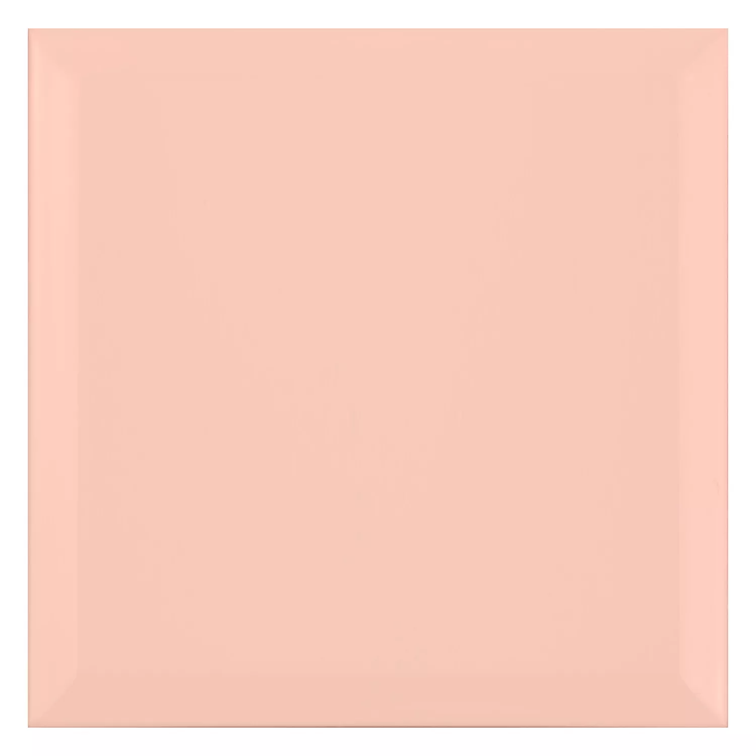 Metro flise Appelsin Måtte 20x20 cm Med Facet Freetown Salmon