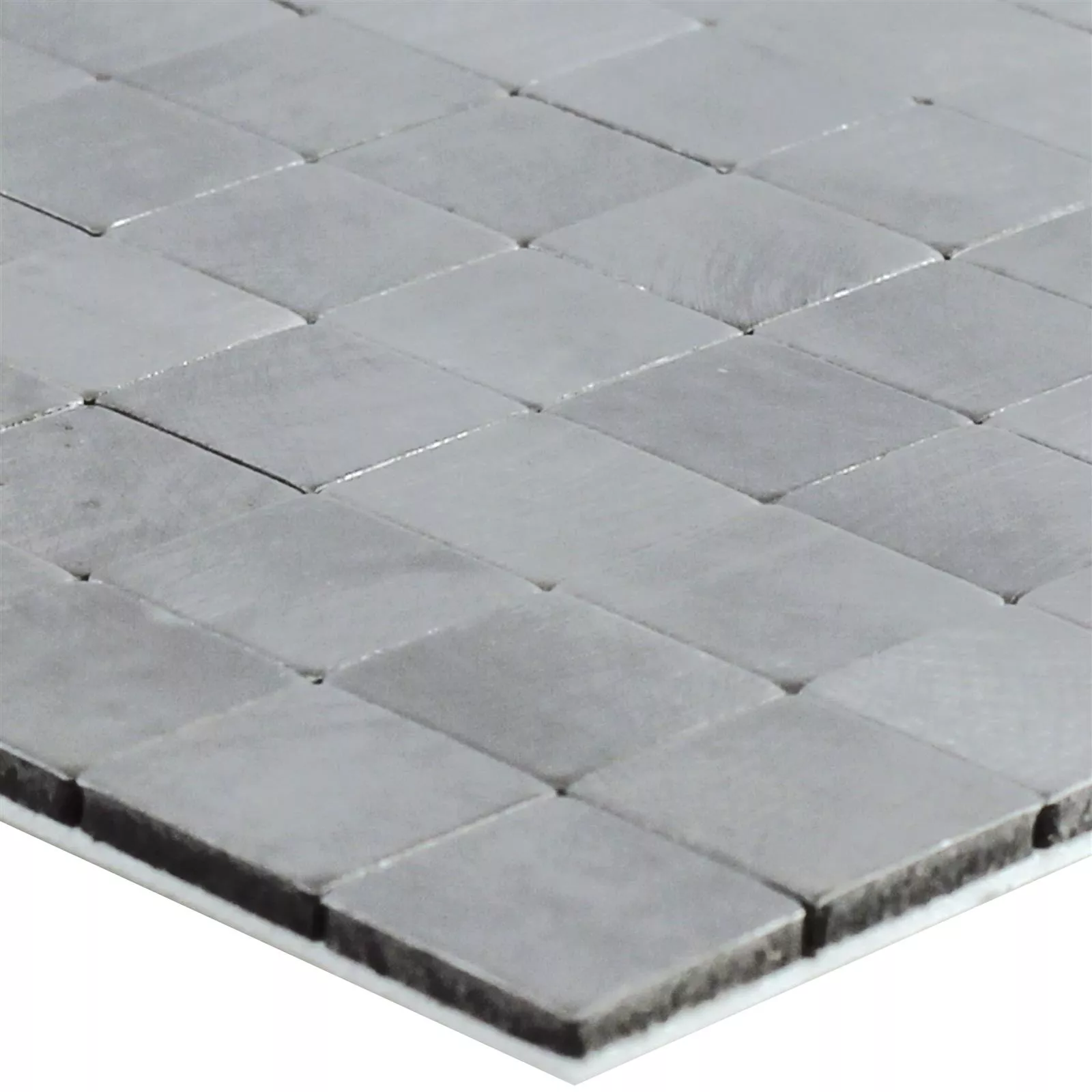 Metal Mosaik Fliser Alice Sølv Selvklæbende Metal Mosaik Fliser Alice Sølv Selvklæbende