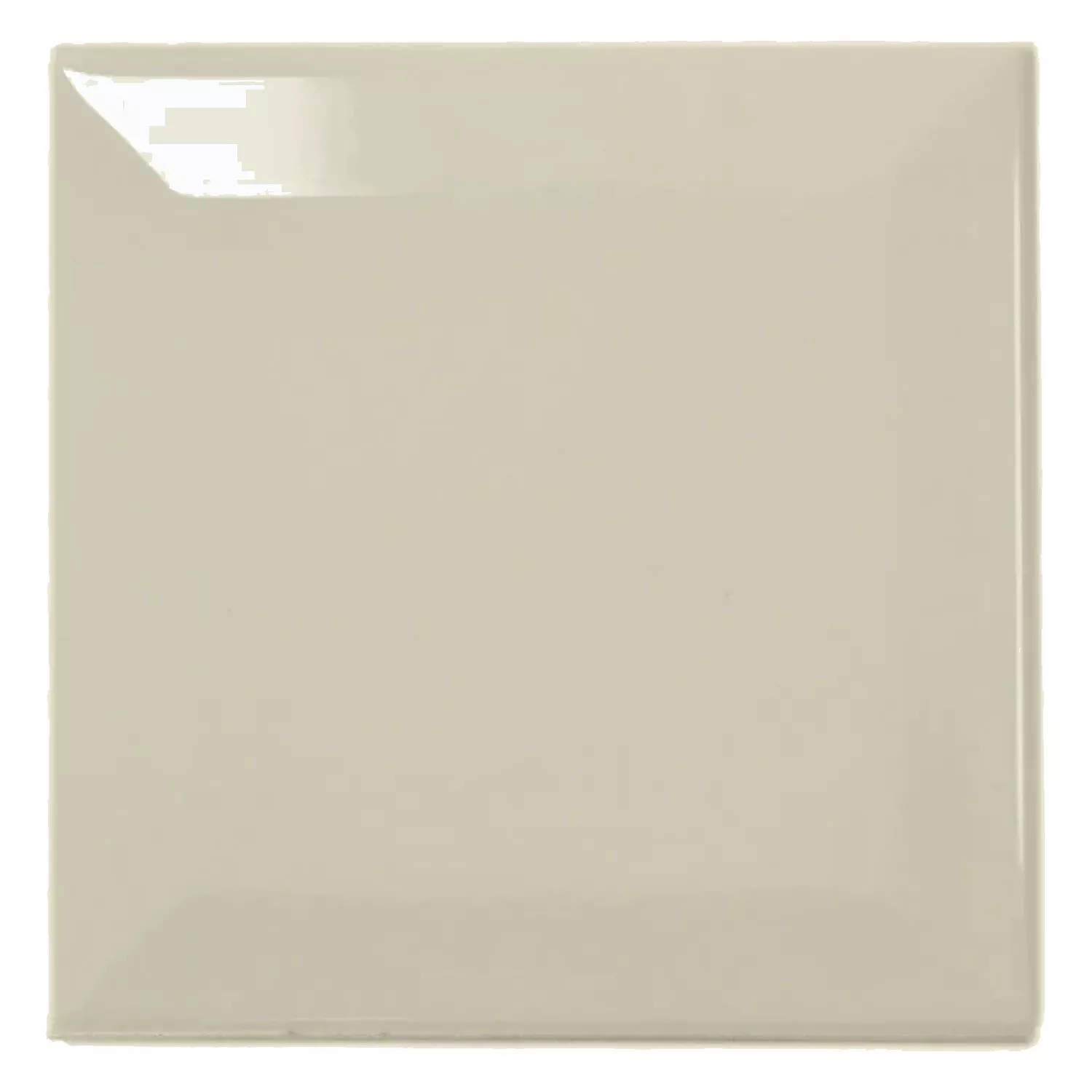 Metro flise Gra Strålende 10x10 cm Med Facet Catarina Light Grey