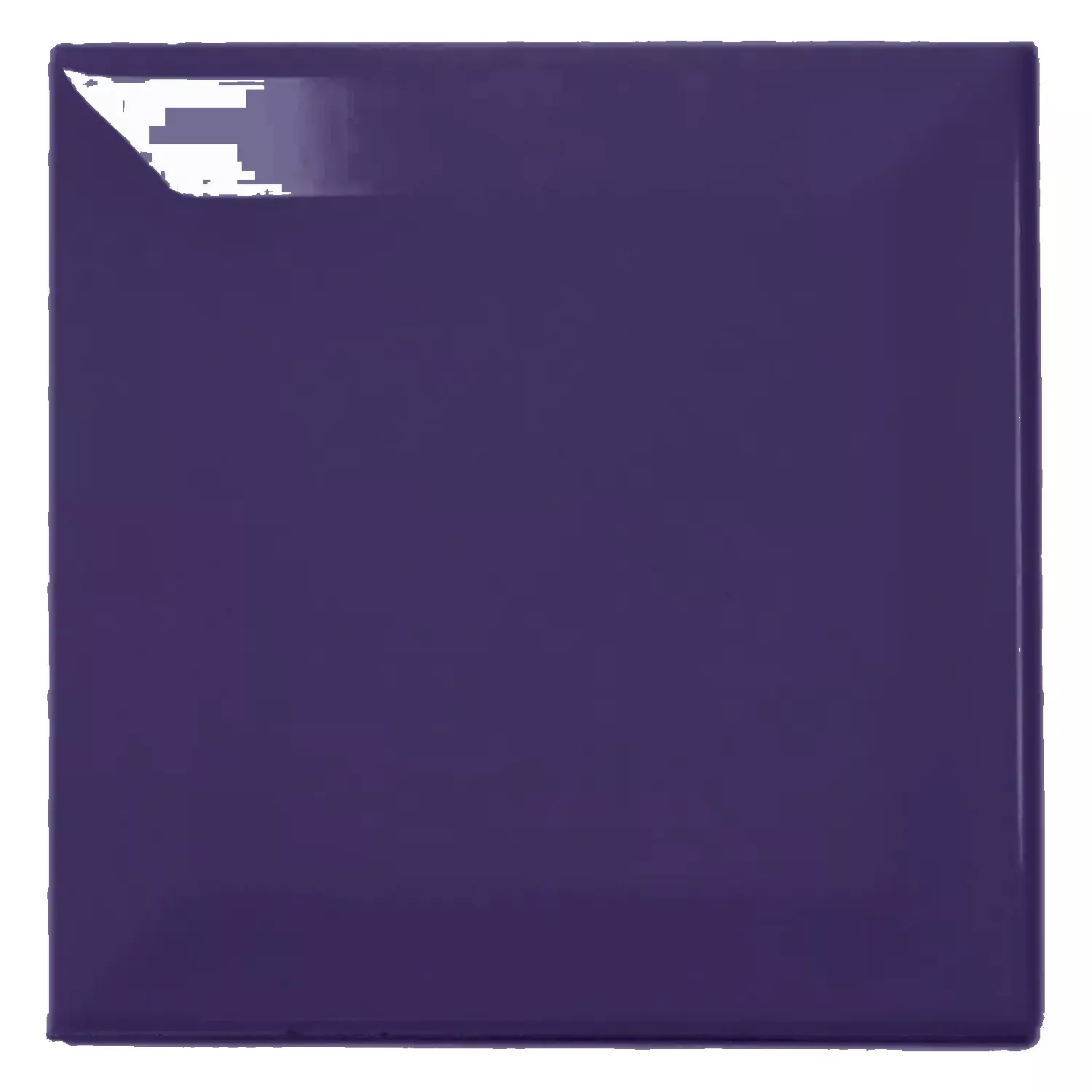 Metro flise Blå Strålende 10x10 cm Med Facet Catarina Cobalto