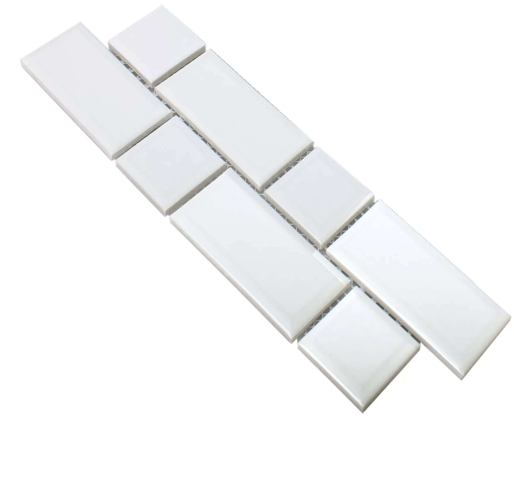 Keramik Metro Bordure Baxley Hvid Keramik Metro Bordure Baxley Hvid