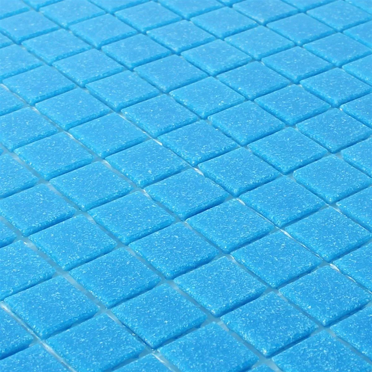 Glasmosaik Fliser Potsdam Blå