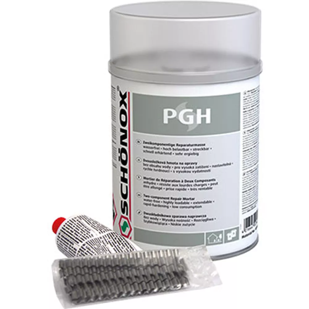 Schönox PGH To-komponent Reparationsmasse - Inklusive Akselstik (1,02 KG)