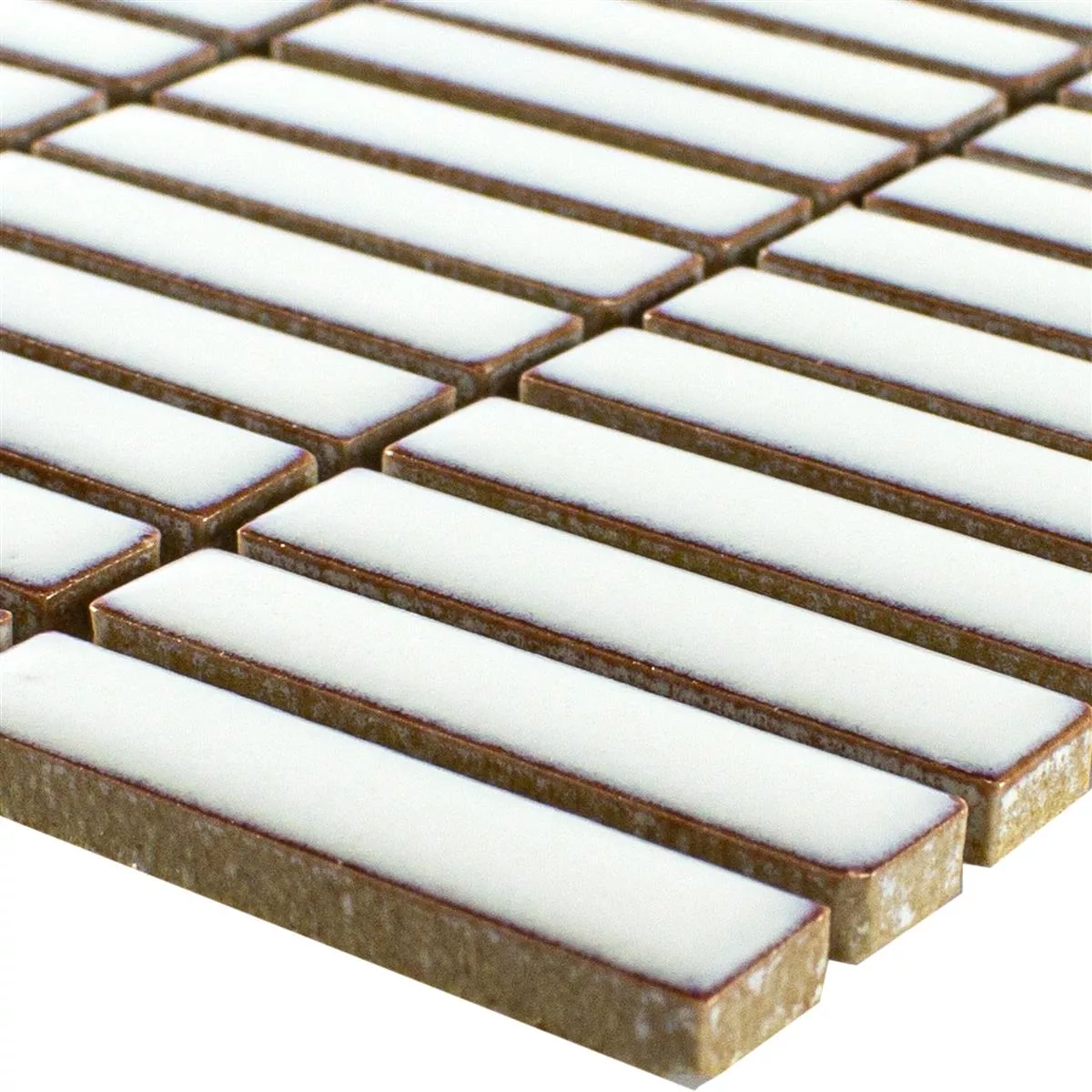 Keramik Mosaik Fliser Maytown Hvid Strålende Keramik Mosaik Fliser Maytown Hvid Strålende