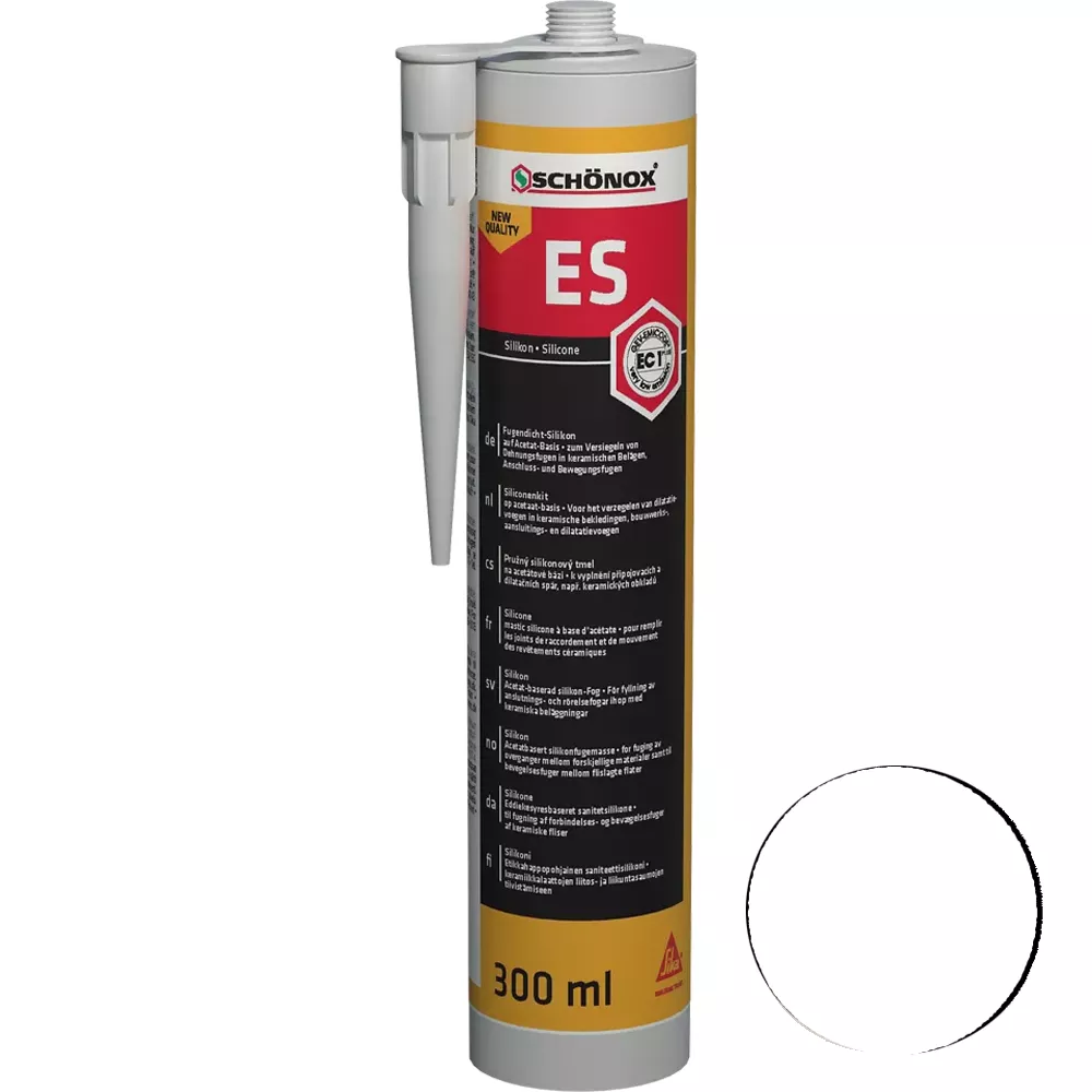 Schönox ES White Joint Sealing Silicone (300 Ml)