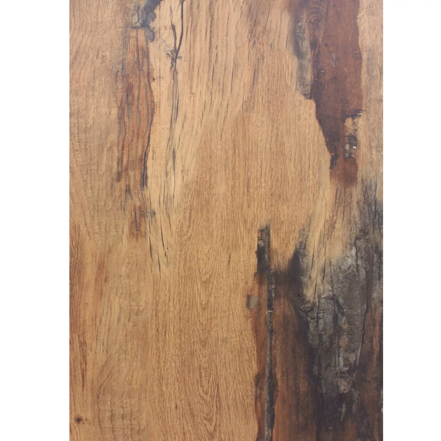 Prøve Gulvfliser Imiteret Træ Tibet Brun Rød 60x120cm