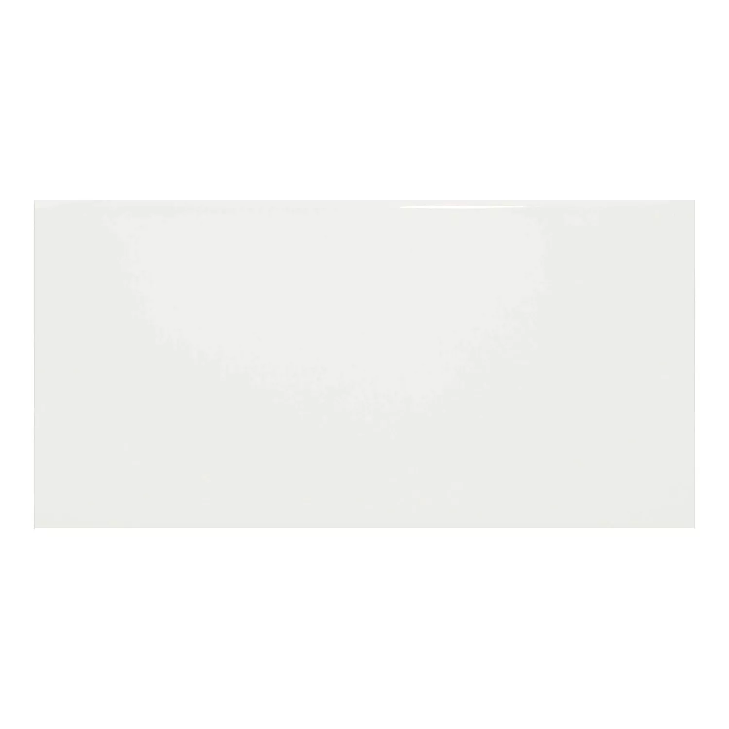 Metro flise Hvid Strålende 7,5x15 cm Uden Facet Vivid Blanco