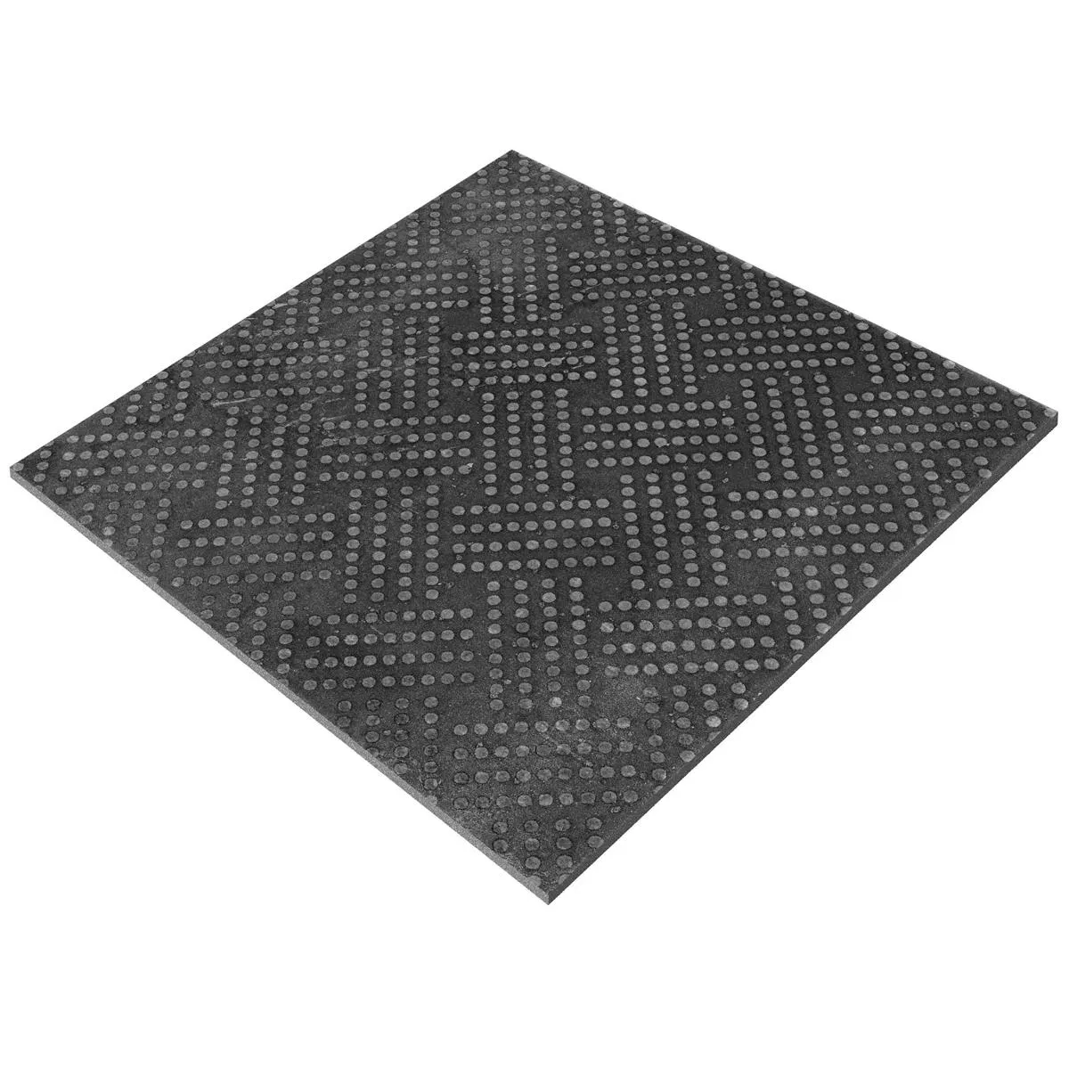 Gulvfliser Chicago Metal Optik Antracit R9 - 18,5x18,5cm Pattern 1