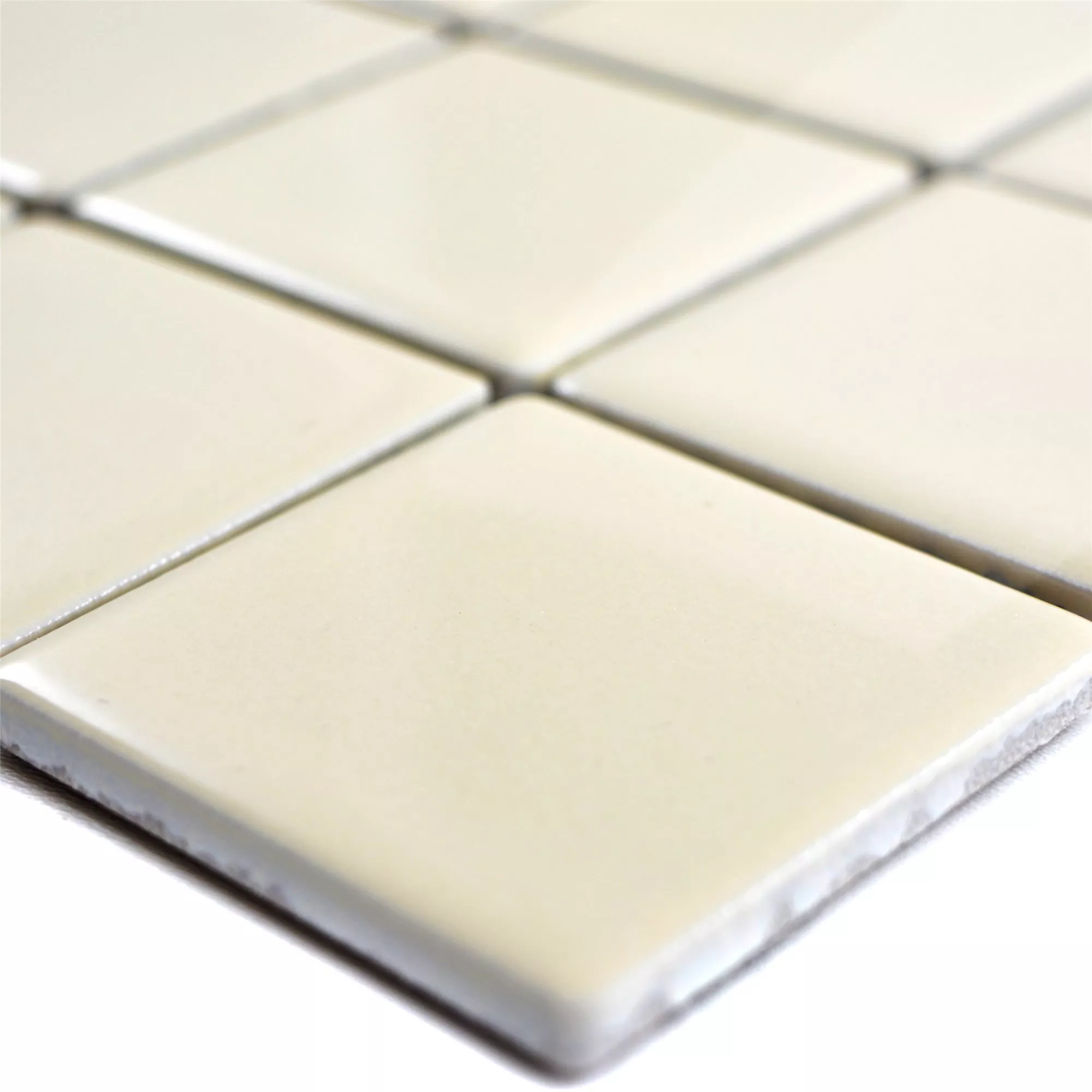 Keramik Mosaik Fliser Adrian Beige Strålende Firkant 48 Keramik Mosaik Fliser Adrian Beige Strålende Firkant 48