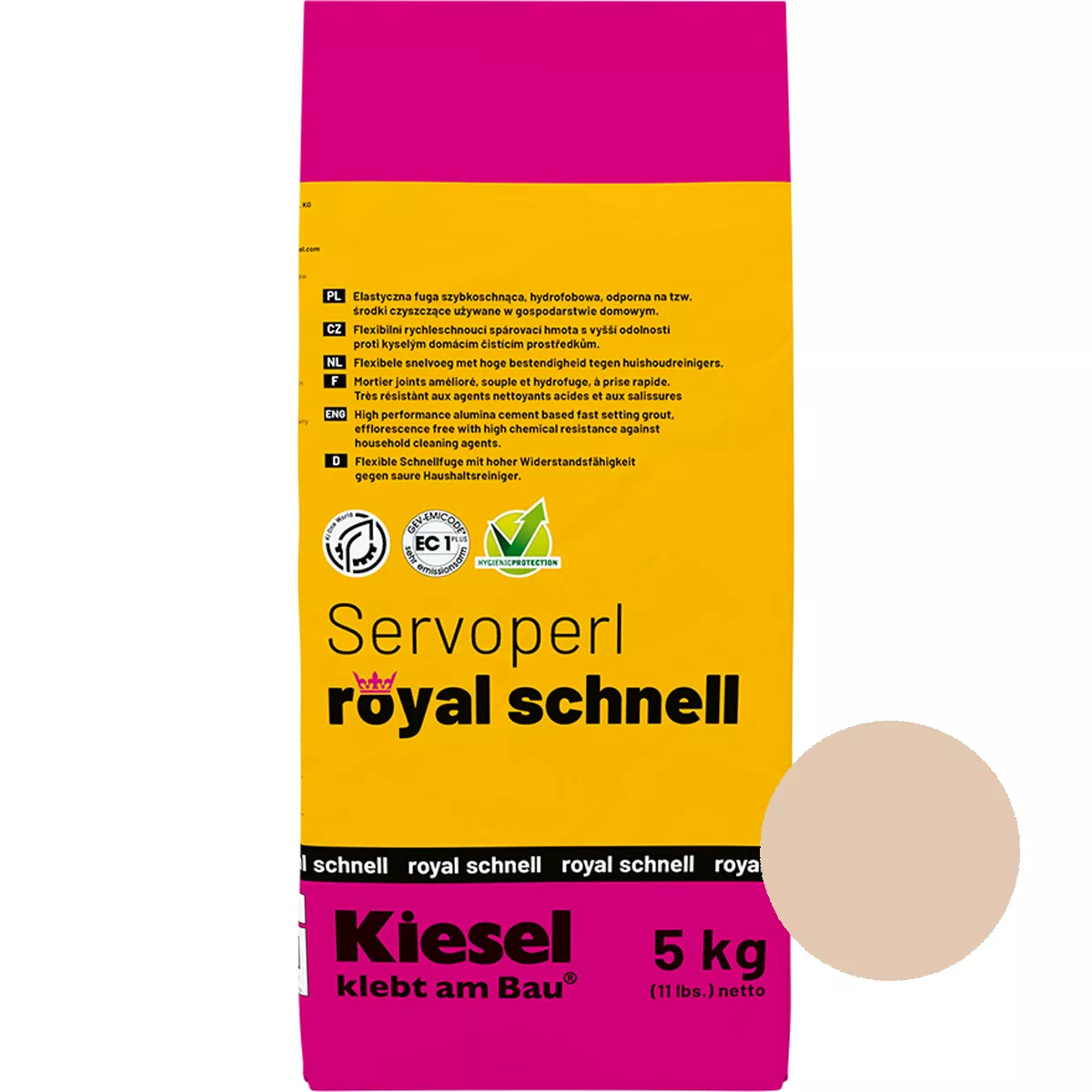 Fugemasse Servoperl Royal Schnell Jura 5 kg